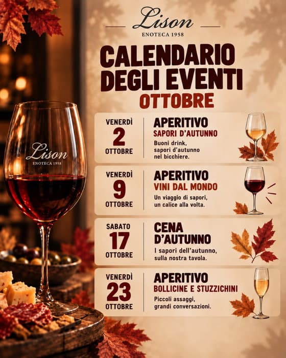 Un Ottobre ricco di eventi e novità! 🔥🍁
Seguiteci! 🧡
📍 𝗟𝗶𝘀𝗼𝗻 𝗱𝗶 𝗣𝗼𝗿𝘁𝗼𝗴𝗿𝘂𝗮𝗿𝗼, 𝗩𝗶𝗮 𝗧𝗿𝗶𝗲𝘀𝘁𝗶𝗻𝗮 𝟵𝟰
📞 𝟬𝟰𝟮𝟭 𝟮𝟴𝟳𝟭𝟲𝟯